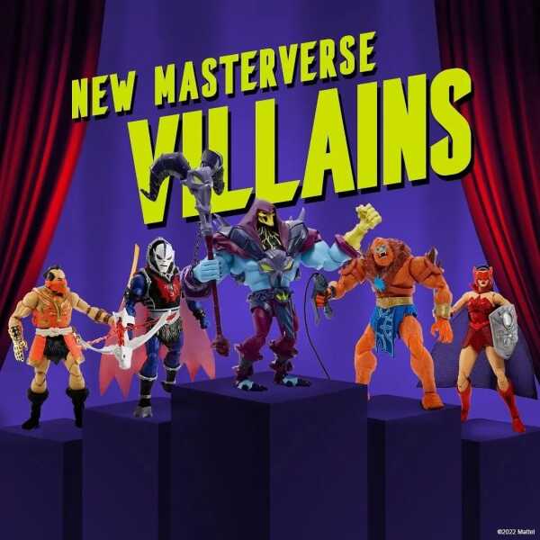 Diese Ankndigung neuer Masterverse Schurken postete Mattel auf den offiziellen MotU Social Media Accounts