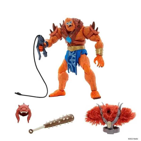 New Eternia Beast Man mit seinem Zubehr