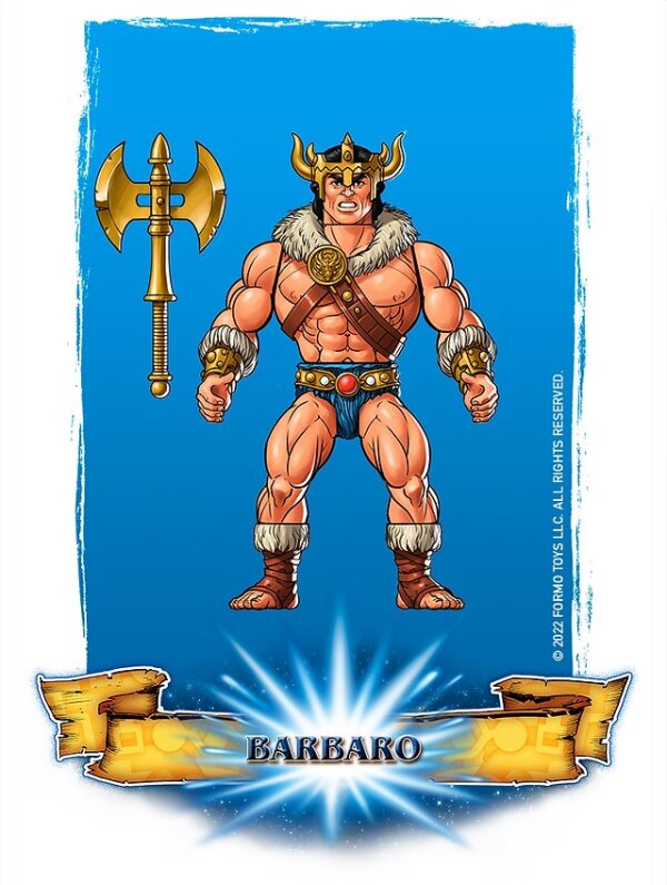 Barbaro in seinem neuen Design