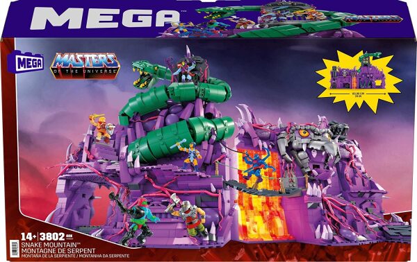 Snake Mountain in OVP. Hierauf ist bereits das neue "MEGA"-Brandlogo zu sehen
