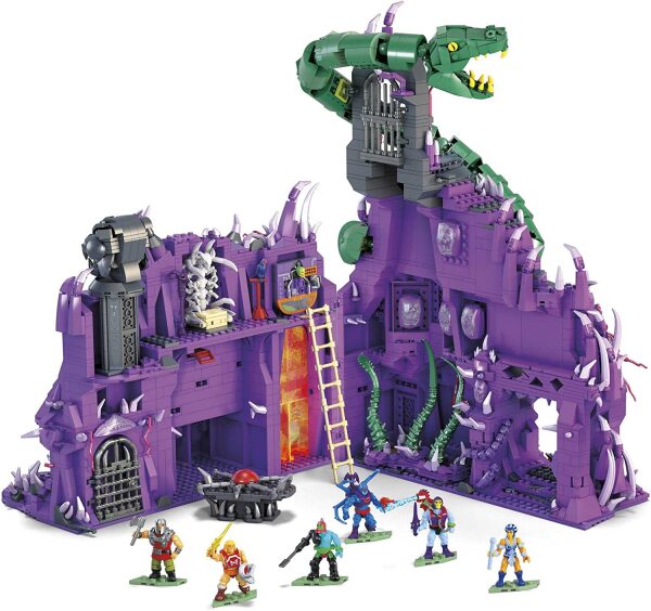 Das Set kommt wie auch schon Grayskull mit 6 Mini-Figuren
