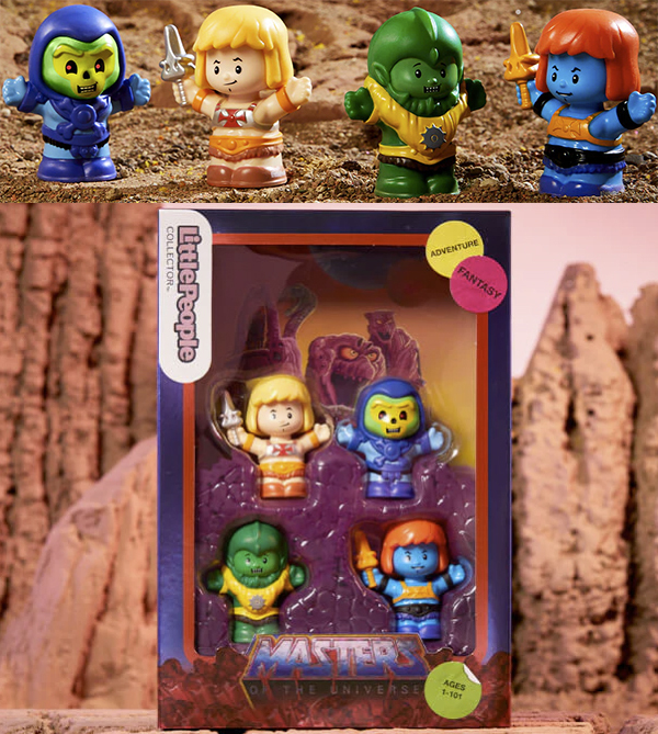 Das letzte Woche im Zuge des MotUesday angekndigte 4-Pack der Little People