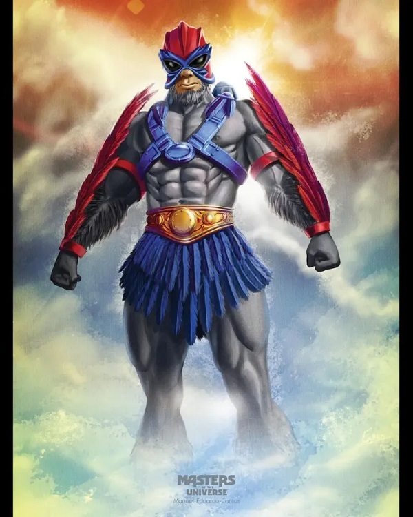 Das Boxart der Verpackungsseite vom New Eternia Stratos