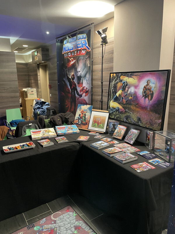 Der Stand des Welt der Meister Magazins