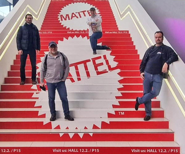 Das He-Manische Quartett vor Ort