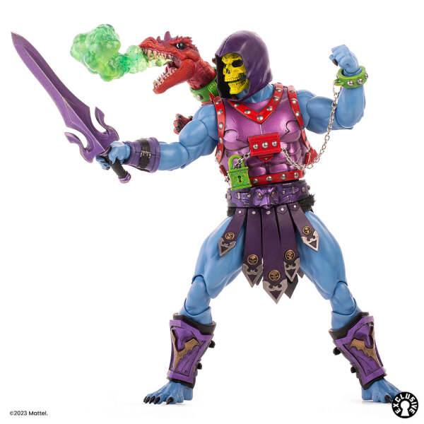 Dragon Blaster Skeletor im Vorbild der 80s Toyline