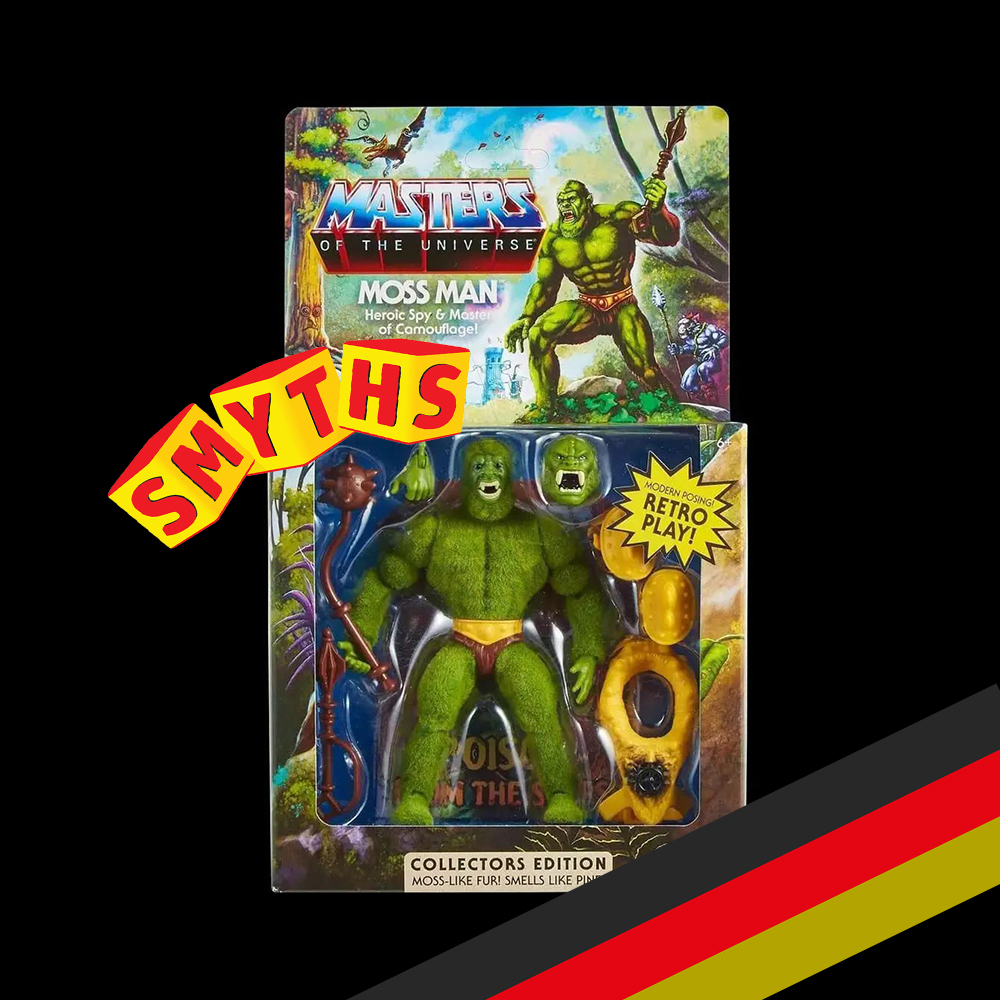 In Deutschland soll Moss Man bei Smyths Toys erscheinen