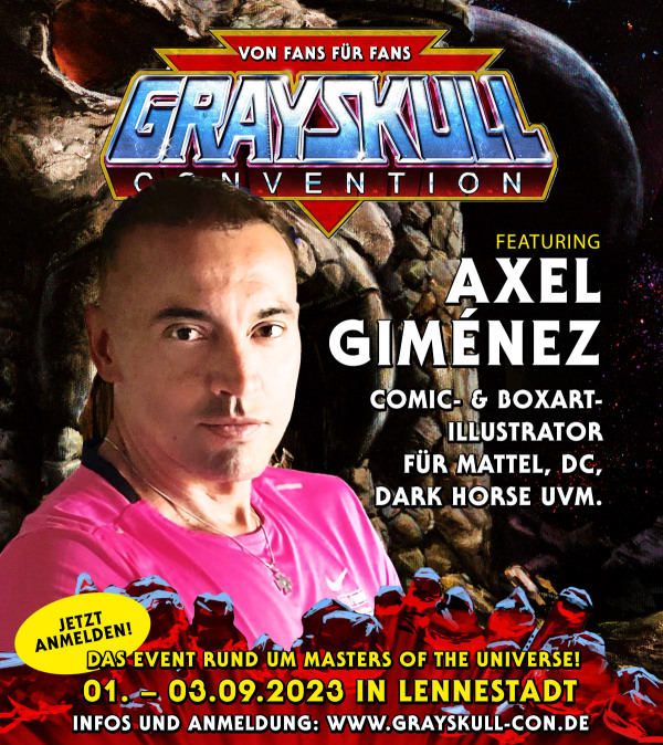 Axel Gimenez, Boxart Knstler der MotU Origins
