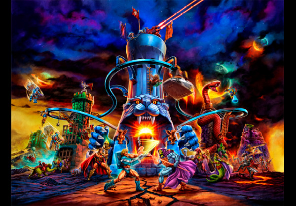 Verpackungsartwork des Origins Eternia-Playsets