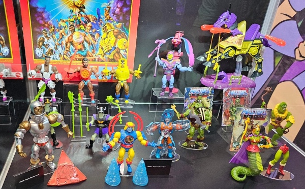 Vintage Origins-Vitrine auf der SDCC 2023