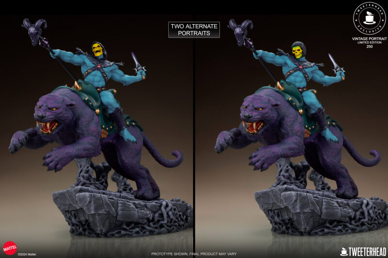 Der Vintage-Kopf rechts is Tweeterhead-exklusiv