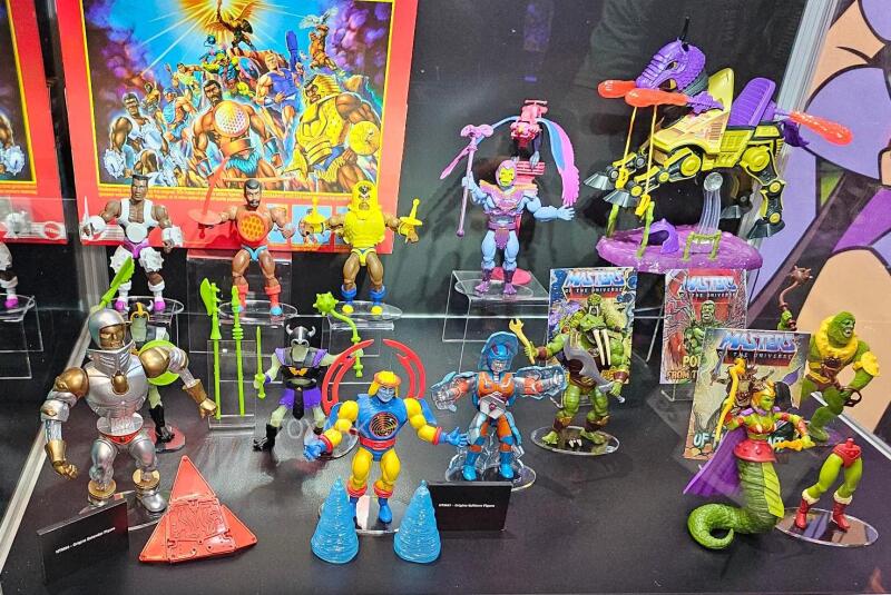 MotU Origins-Vitrine auf der SDCC 2023