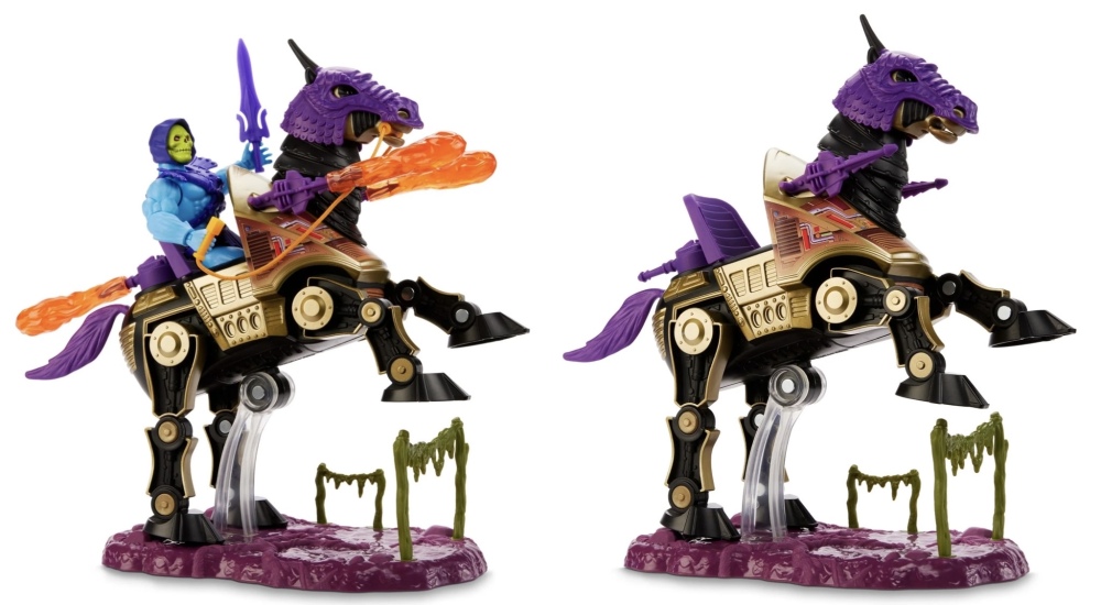 Nicht abgebildet, aber enthalten: Helm im Vintage-Stil | Skeletor-Figur nicht enthalten