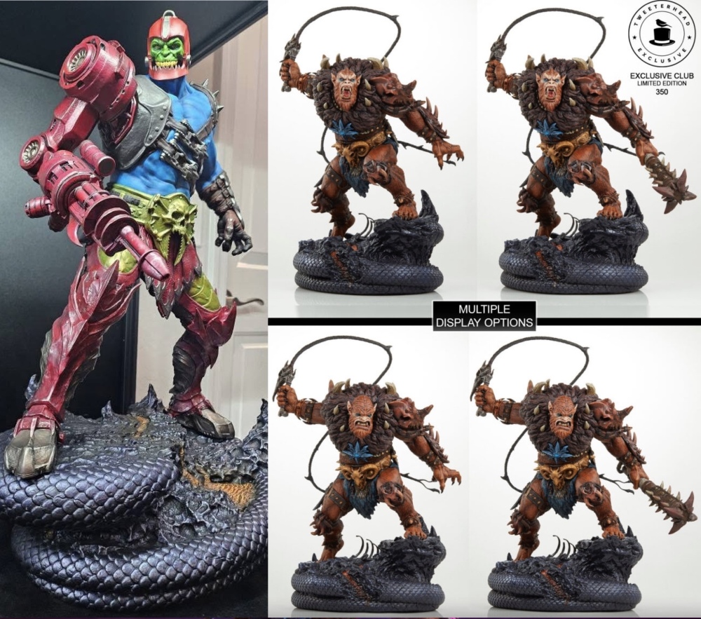 Filmation Trap Jaw-Bild von Tim Koura aus der Official Tweeterhead Collectors Group auf Facebook - Beast Man ist aktuell fr Mrz angekndigt