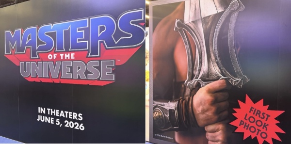 Promotion fr den MotU-Kinofilm auf der Licensing Expo in Las Vegas vergangene Woche