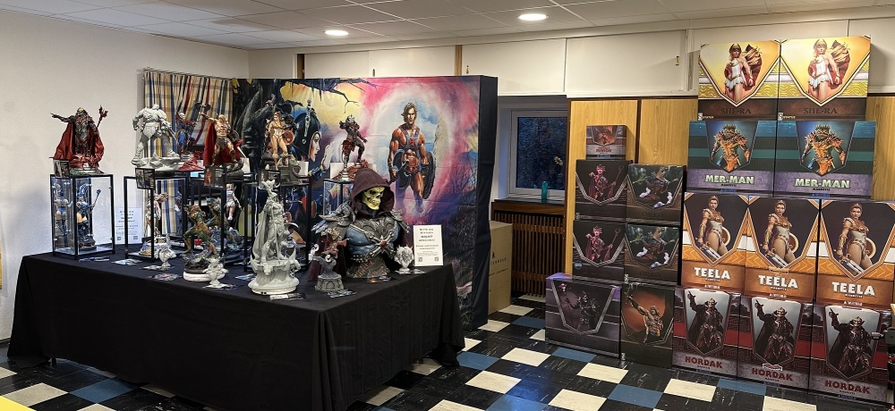 Sideshow- und Tweeterhead-Ausstellung auf der Grayskull Con 2023
