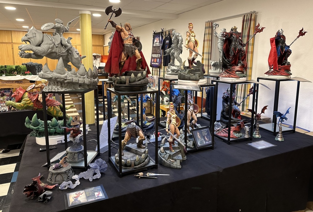 Sideshow- und Tweeterhead-Ausstellung auf der Grayskull Con 2024