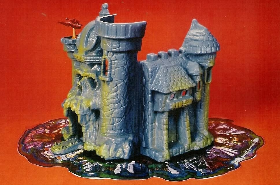 Der von Mark Taylor selbst gestaltete Castle Grayskull-Prototyp - Quelle: Battle Ram-Blog.