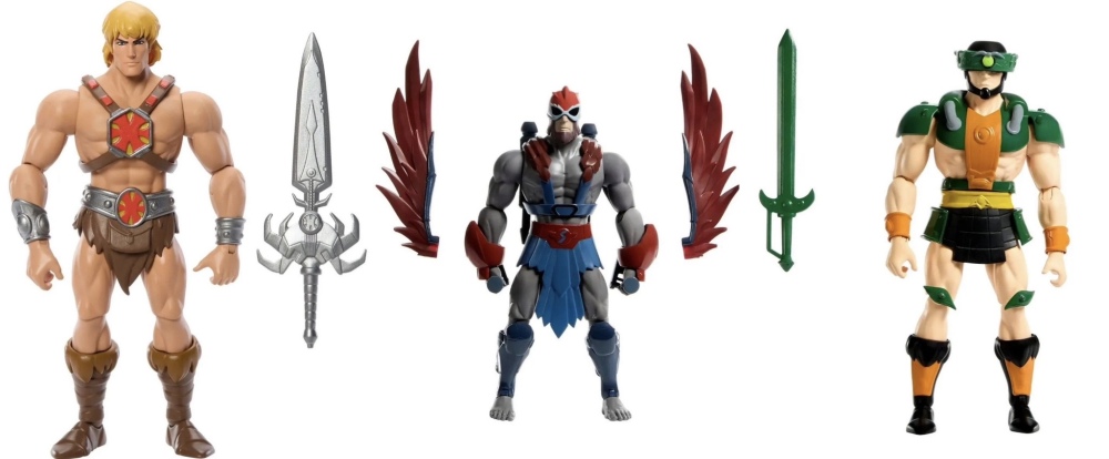 Renderbilder 200X Cartoon Collection He-Man, Stratos und Tri-Klops