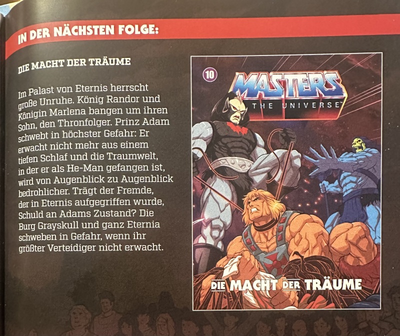 Vorschau auf Folge 10 im Mediabook der Folge 9