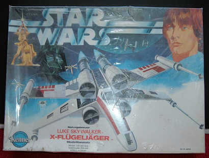 Das X-Flgeljger Modellbausatz von Kenner