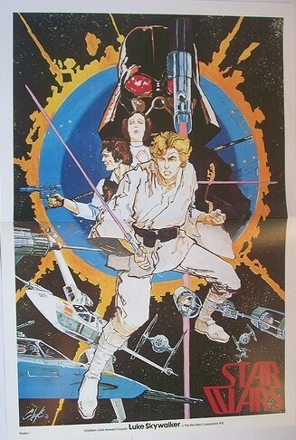 Das erste exklusive Promoposter auf der SDCC 1976
