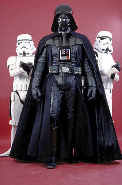 Lord Vader und sein Gefolge