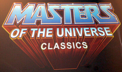 Das "Masters of the Universe Classics" Logo