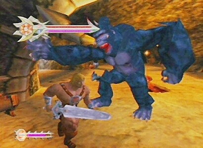 Die Shadow Beasts im "He-Man: Defender of Grayskull" Videospiel